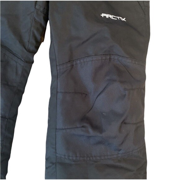 NEW Arctix Youth Snow Ski Pants w/Reinforced Knees and Seat Small Black Unisex - Picture 3 of 9